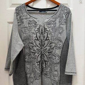 Karen Scott Top size 2X